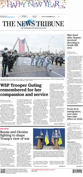 Cover of The News Tribune