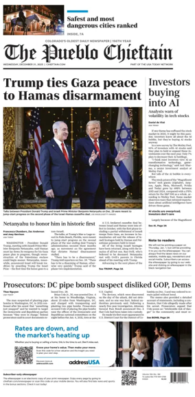 Cover of The Pueblo Chieftain