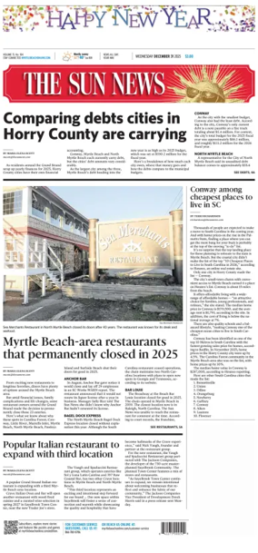 Cover of The Sun News