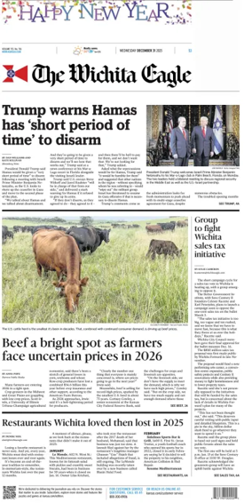 Cover of The Wichita Eagle