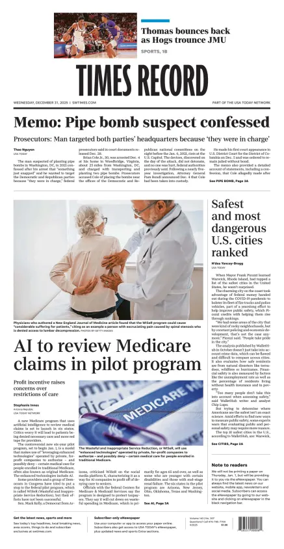 Cover of Times Record (Ft. Smith Southwest)