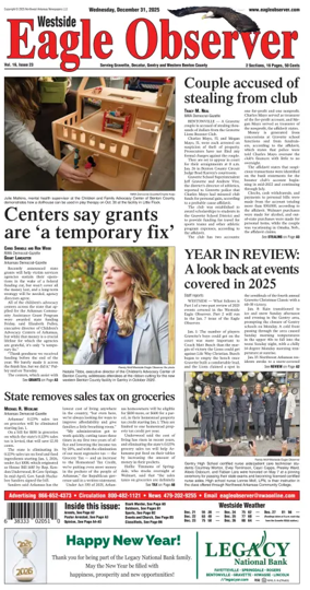 Cover of Westside Eagle-Observer