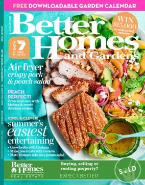 Cover of Better Homes and Gardens (Australia)