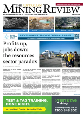 Cover of The Australian Mining Review