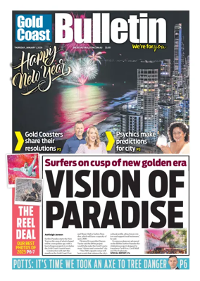 Cover of The Gold Coast Bulletin