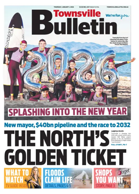 Cover of Townsville Bulletin