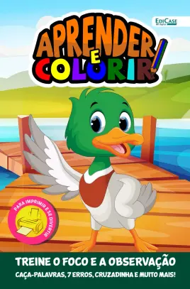 Cover of Aprender e Colorir