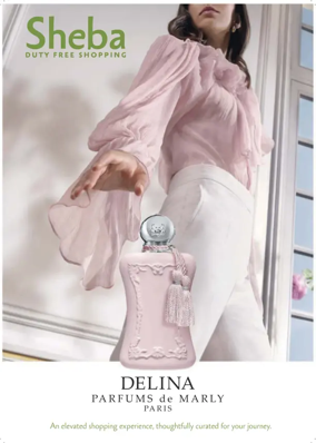 Cover of Sheba Duty-Free Magazine