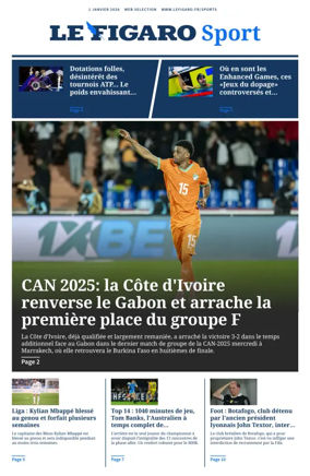Cover of Le Figaro Sport