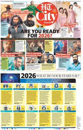 Cover of Hindustan Times (Ranchi) - Live