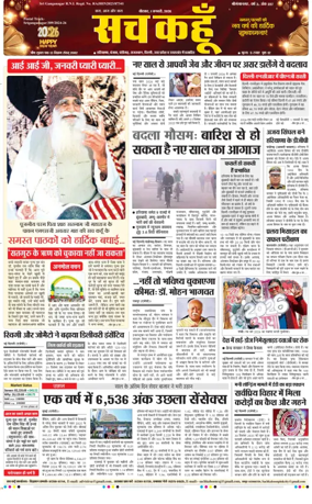 Cover of Sach Kahoon Rajasthan