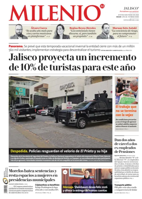 Cover of Milenio Jalisco