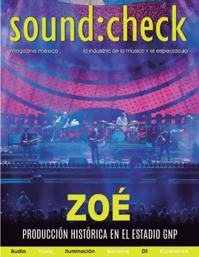 Cover of sound:check magazine mexico