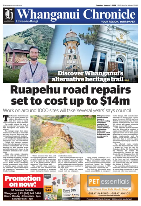 Cover of Wanganui Chronicle