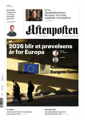 Cover of Aftenposten