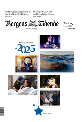 Cover of Bergens Tidende
