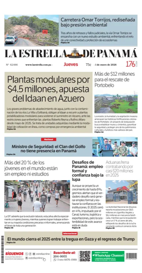 Cover of La Estrella de Panama