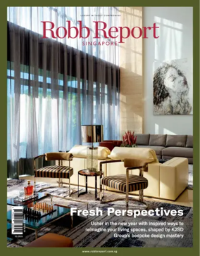 Cover of Robb Report Singapore