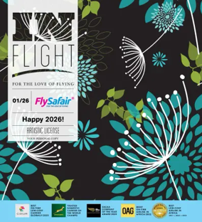 Cover of In Flight Magazine