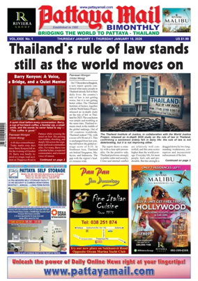 Cover of Pattaya Mail