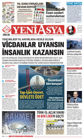 Cover of Yeni Asya
