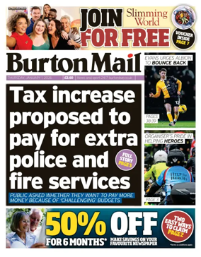 Cover of Burton Mail