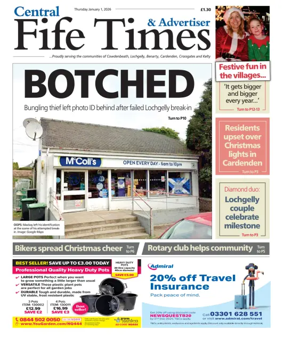 Cover of Central Fife Times