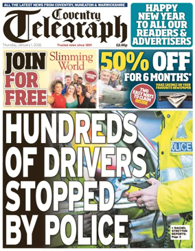 Cover of Coventry Telegraph