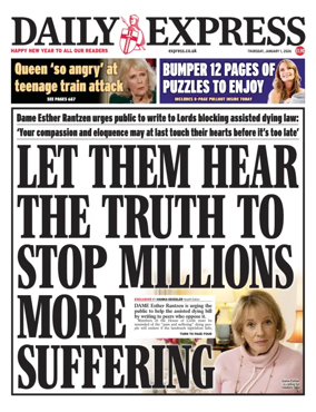 Cover of Daily Express