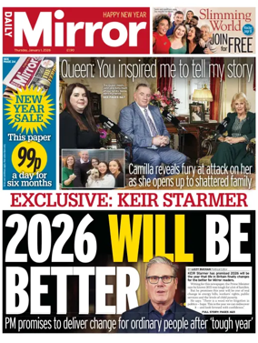 Cover of Daily Mirror
