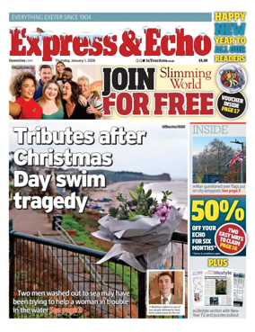 Cover of Express & Echo (City & East Devon Edition)