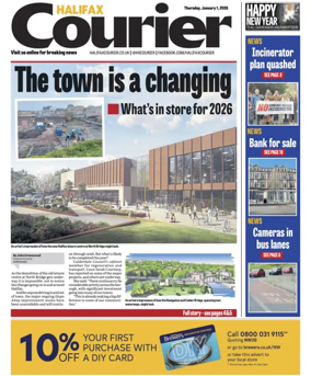 Cover of Halifax Courier