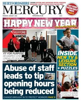 Cover of Hertfordshire Mercury