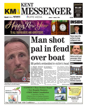 Cover of Kent Messenger Maidstone