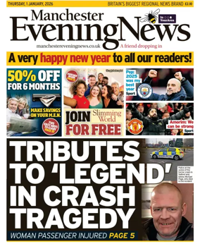 Cover of Manchester Evening News