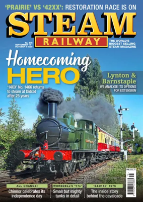 Cover of Steam Railway (UK)