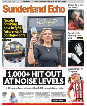 Cover of Sunderland Echo