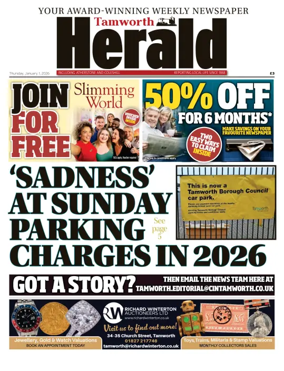 Cover of Tamworth Herald