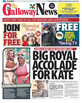 Cover of The Galloway News