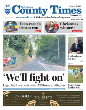 Cover of West Sussex County Times