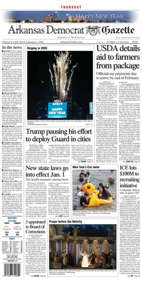 Cover of Arkansas Democrat-Gazette