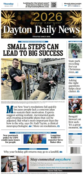 Cover of Dayton Daily News
