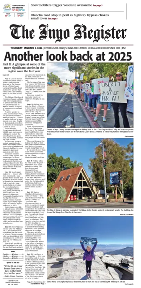 Cover of Inyo Register