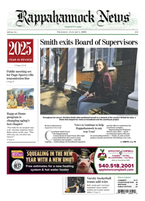 Cover of Rappahannock News