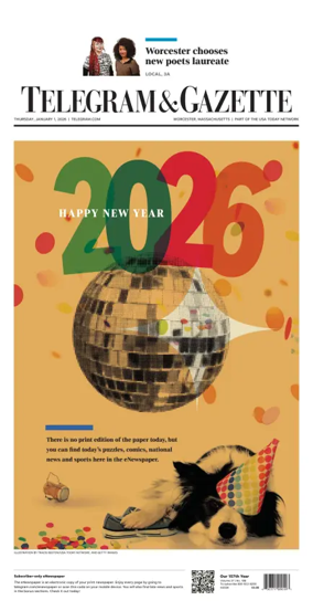 Cover of Telegram & Gazette