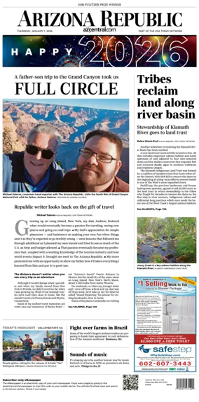 Cover of The Arizona Republic