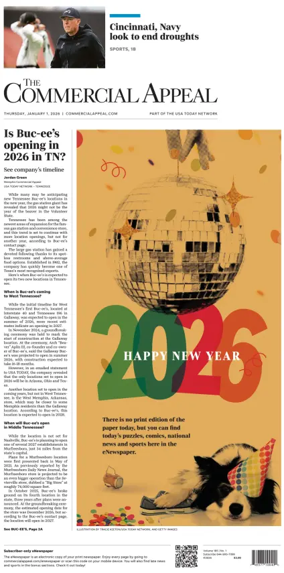 Cover of The Commercial Appeal