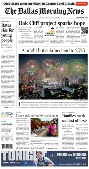 Cover of The Dallas Morning News