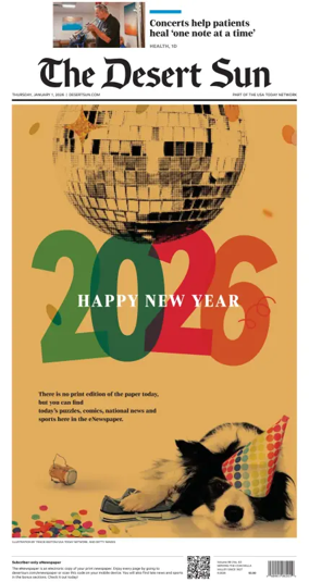 Cover of The Desert Sun