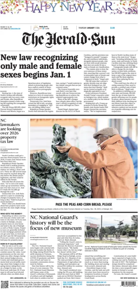 Cover of The Herald Sun